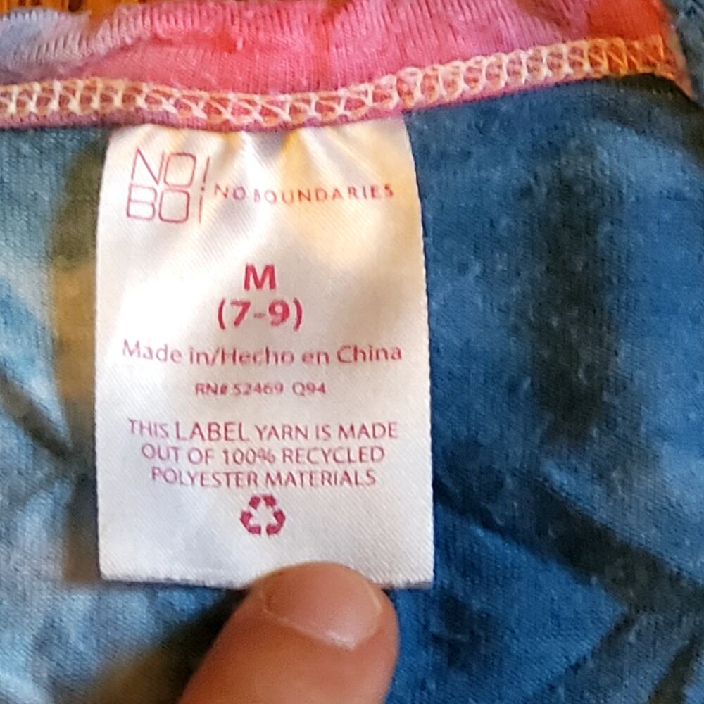 NOBO No Boundaries Tye Dye Medium 7-9 - Picture 4 of 5